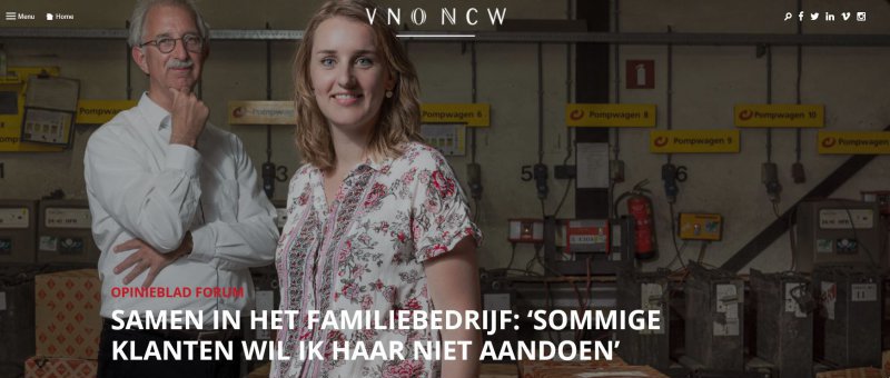 VNO NCW Forum - 'All family'  